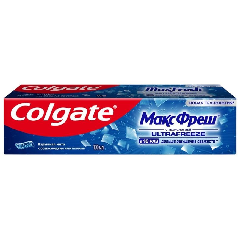 

Зубная паста Colgate МаксФреш Взрывная мята 100 мл