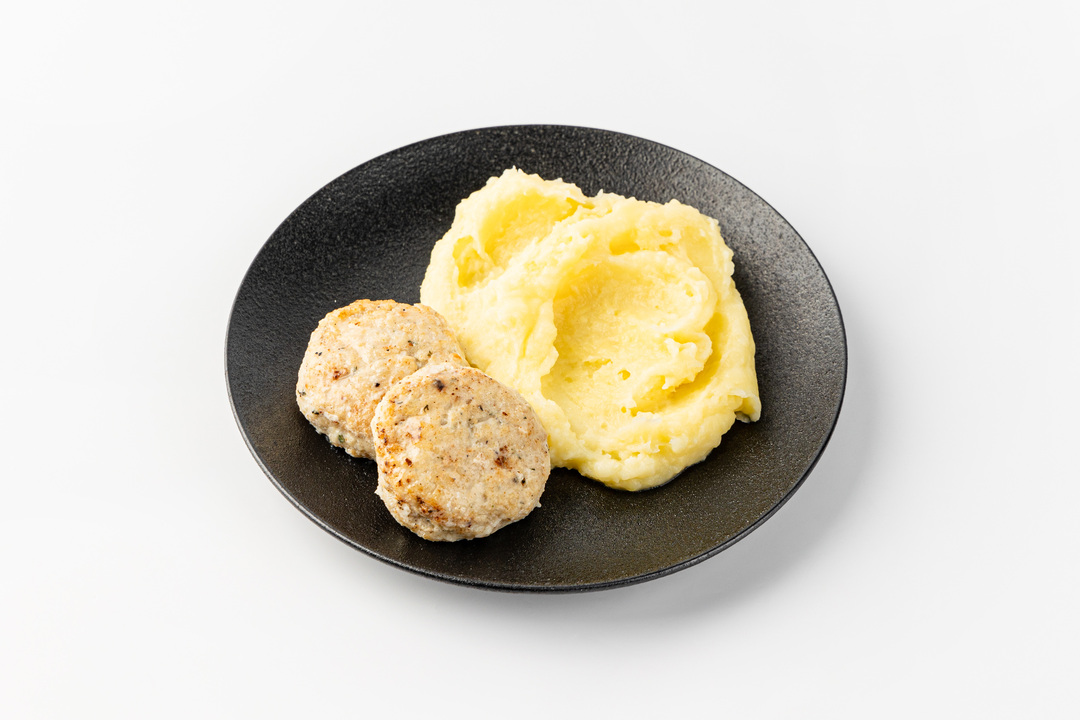 

Котлеты куриные ВкусВилл с картофельным пюре Дк 2 шт. 280 г