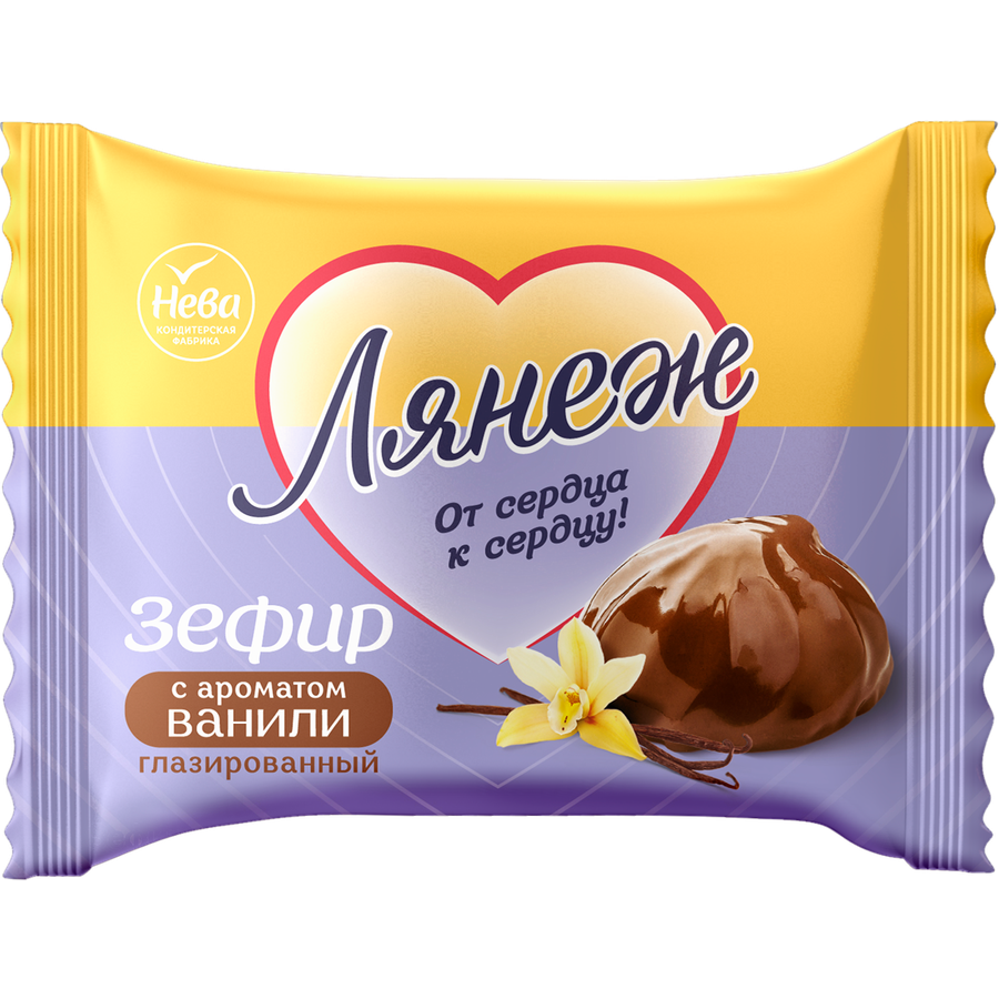 

Зефир Лянеж в шоколаде с ароматом ванили 38 г