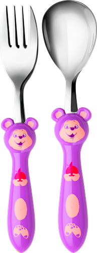Набор детских столовых приборов Apollo Kiddy 2 предмета, 1 набор дизайн в ассортименте