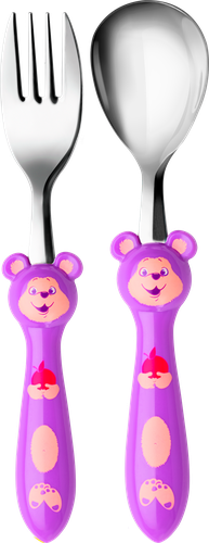 

Набор детских столовых приборов Apollo Kiddy 2 предмета, 1 набор дизайн в ассортименте