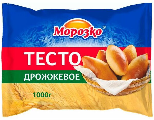 Тесто дрожжевое Морозко 1 кг