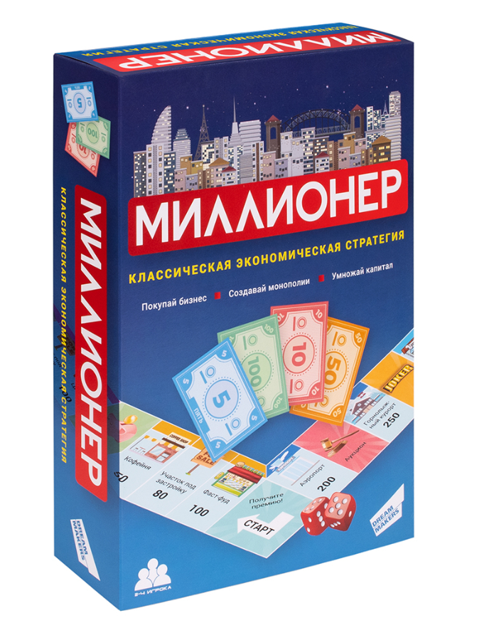 

Игра настольная Dream Makers Миллионер