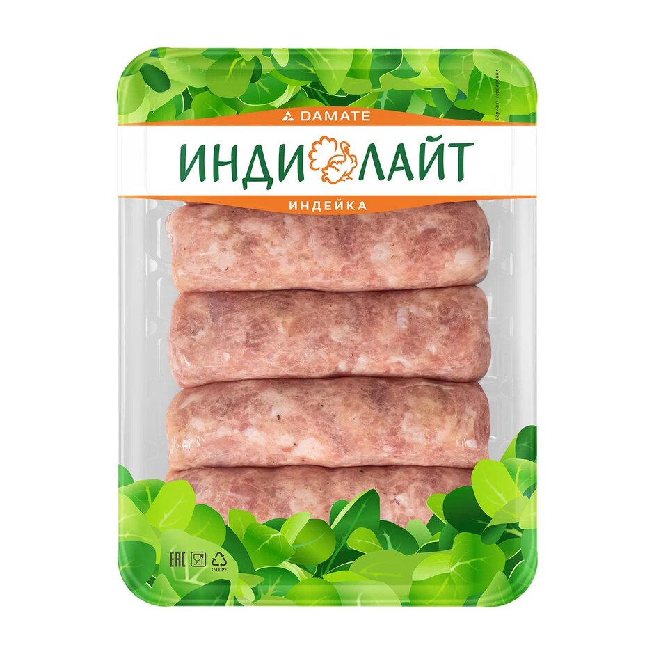 

Купаты из индейки Индилайт Боярские 500 г