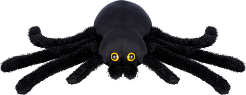 Игрушка мягкая Fancy паук черный 10x16x27 см