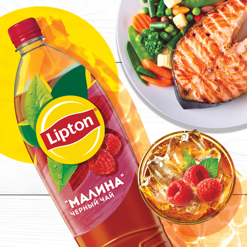

Холодный чай Lipton Малина 1.5 л