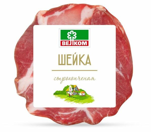 Шейка свиная Велком сырокопченая 300 г