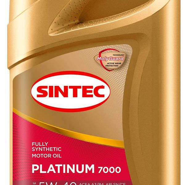 Масло моторное синтетика Sintec Platinum SAE 5W-40 API SN/CF 1 л