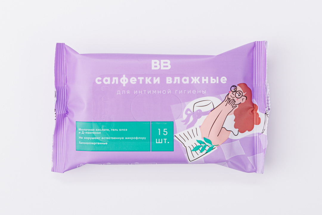 

Салфетки влажные для интимной гигиены