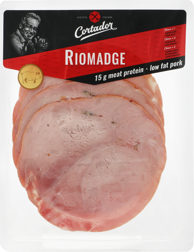 

Продукт мясной Cortador Riomadge из свинины копчёно-варёный 120 г