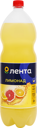 Напиток ЛЕНТА Лимонад со вкусом грейпфрута сильногазированный