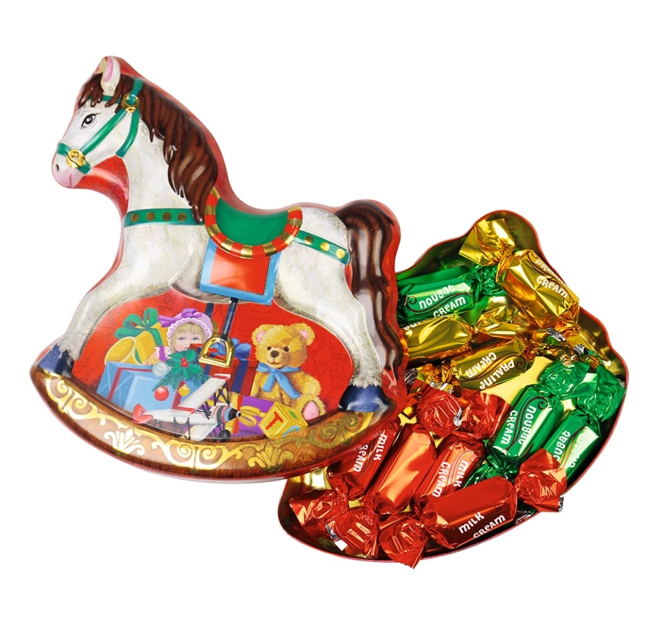 

Набор конфет Windel Рождественский мир Лошадка-качалка 150 г, упаковка в ассортименте