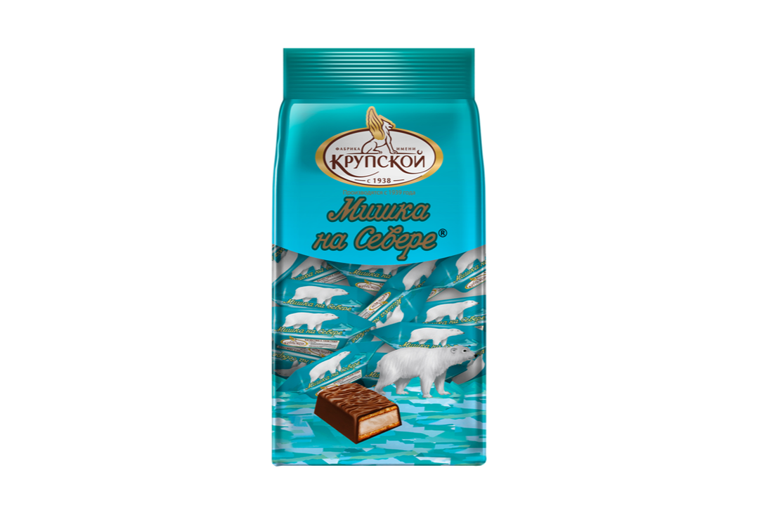 

Конфеты Фабрика имени Крупской Мишка на севере 200 г