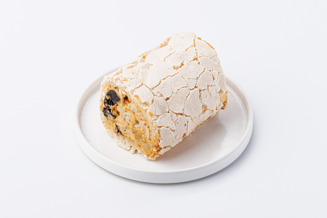 

Рулет меренговый ВкусВилл Крем-брюле с черносливом, кафе, 100 г