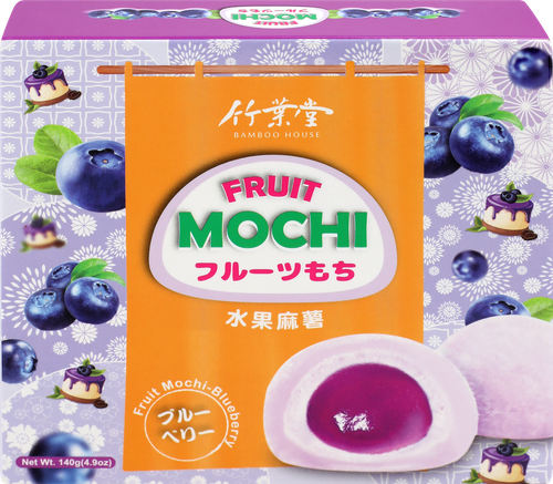 

Пирожные Моти Bamboo House голубика со сливками в японском стиле 140 г