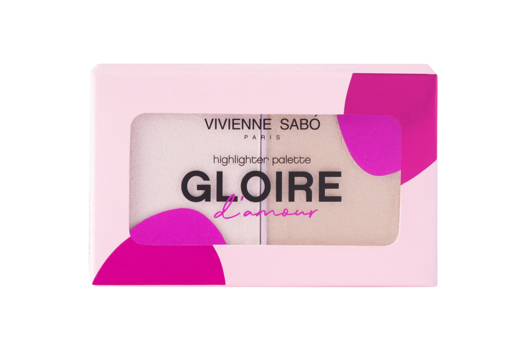 

Палетка хайлайтеров мини Vivienne Sabo Gloire d'amour тон 01 6 г