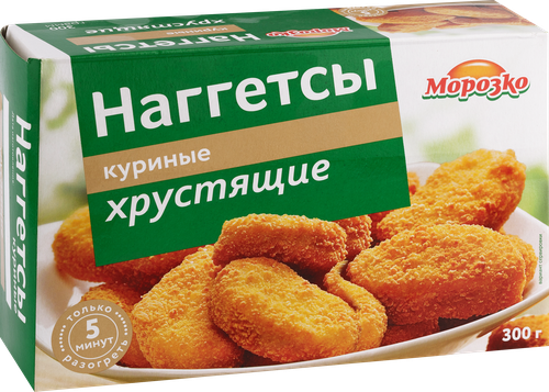 

Наггетсы Морозко куриные хрустящие 300 г