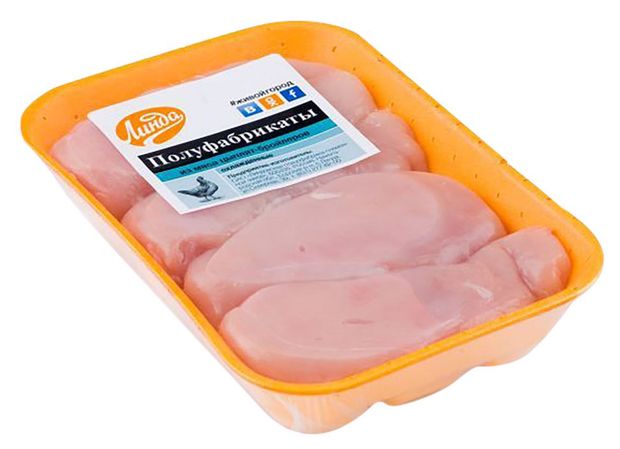 

Филе куриное ЛИНДА б/к охл. подложка вес