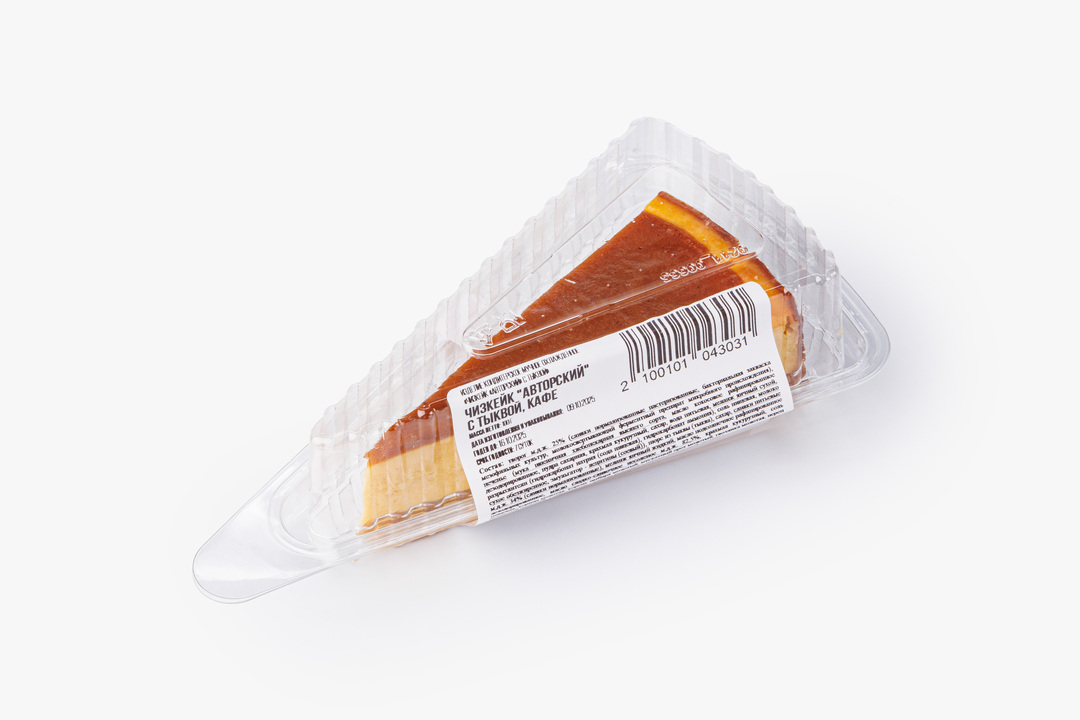 

Чизкейк ВкусВилл Авторский с тыквой 100 г