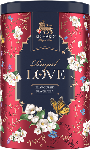 

Чай Richard Royal Love чёрный бергамот-ваниль листовой