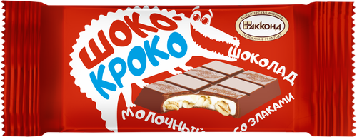 

Шоколад Акконд Шоко-кроко злаки 23 г