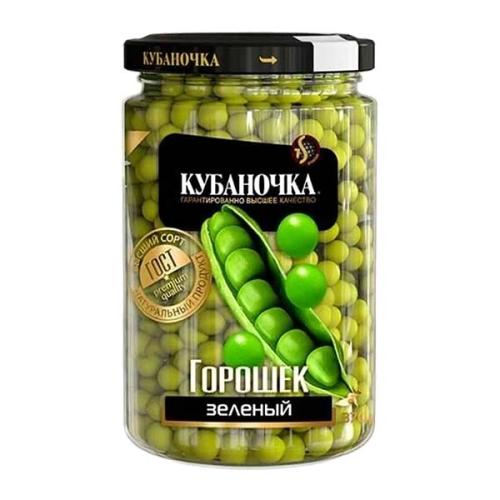 

Горошек зеленый Кубаночка 370 г