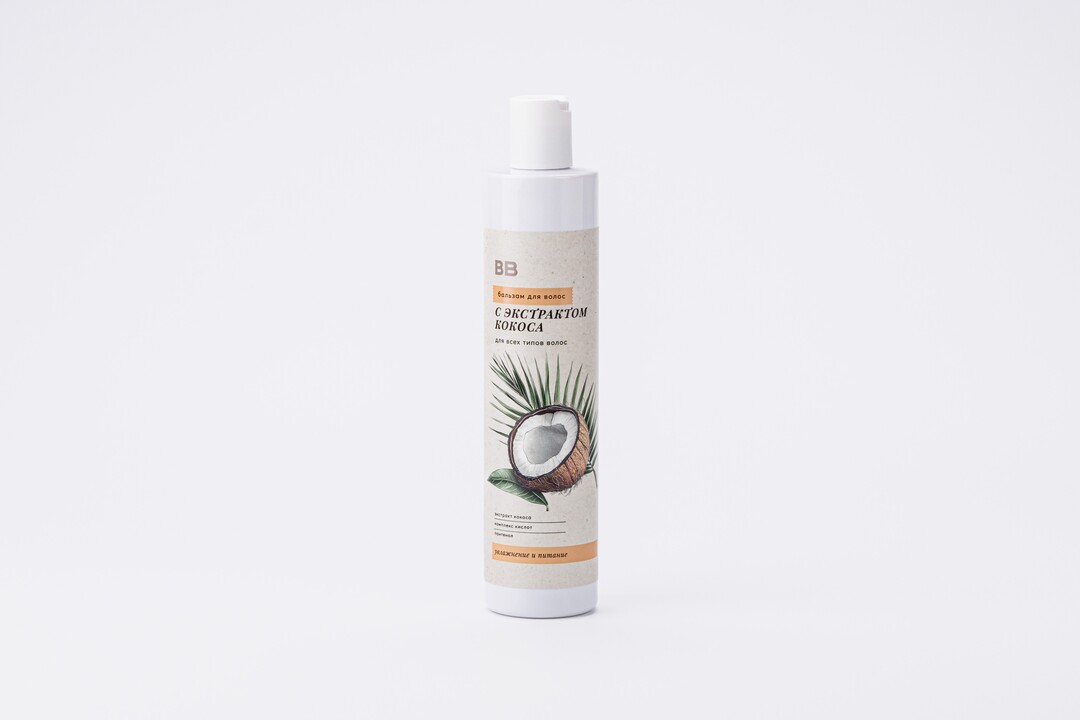 

Бальзам для волос с экстрактом кокоса