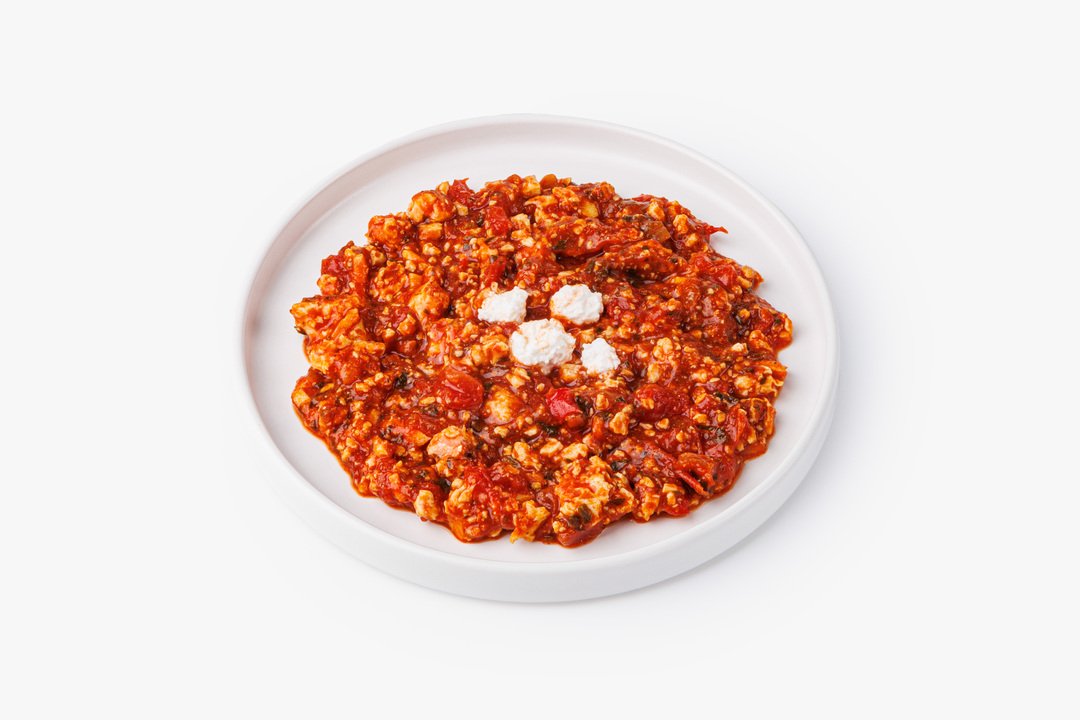 

Шакшука ВкусВилл со скрэмблом и брынзой 210 г