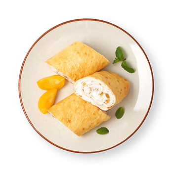 

Запеканка творожная Азбука Вкуса с персиком вес