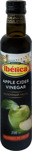 

Уксус яблочный Iberca Apple cider vinegar 250 мл