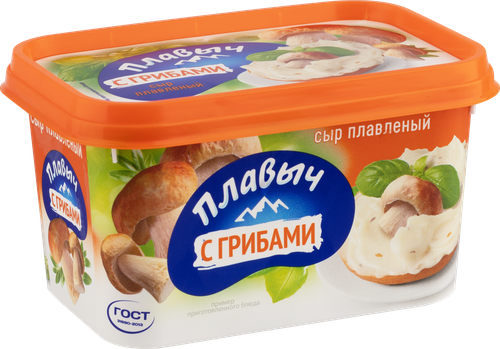 

Сыр плавленый ПЛАВЫЧ с грибами 45%, без змж, 400г