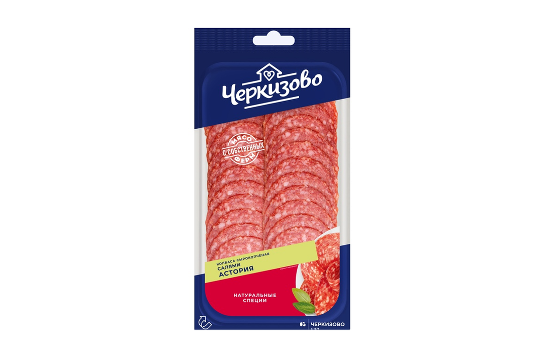 

Колбаса Черкизово Салями Астория сырокопченая нарезка 85 г