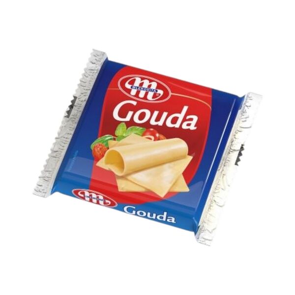 Сыр плав Гауда Млековита тост 49% 130г мяг уп