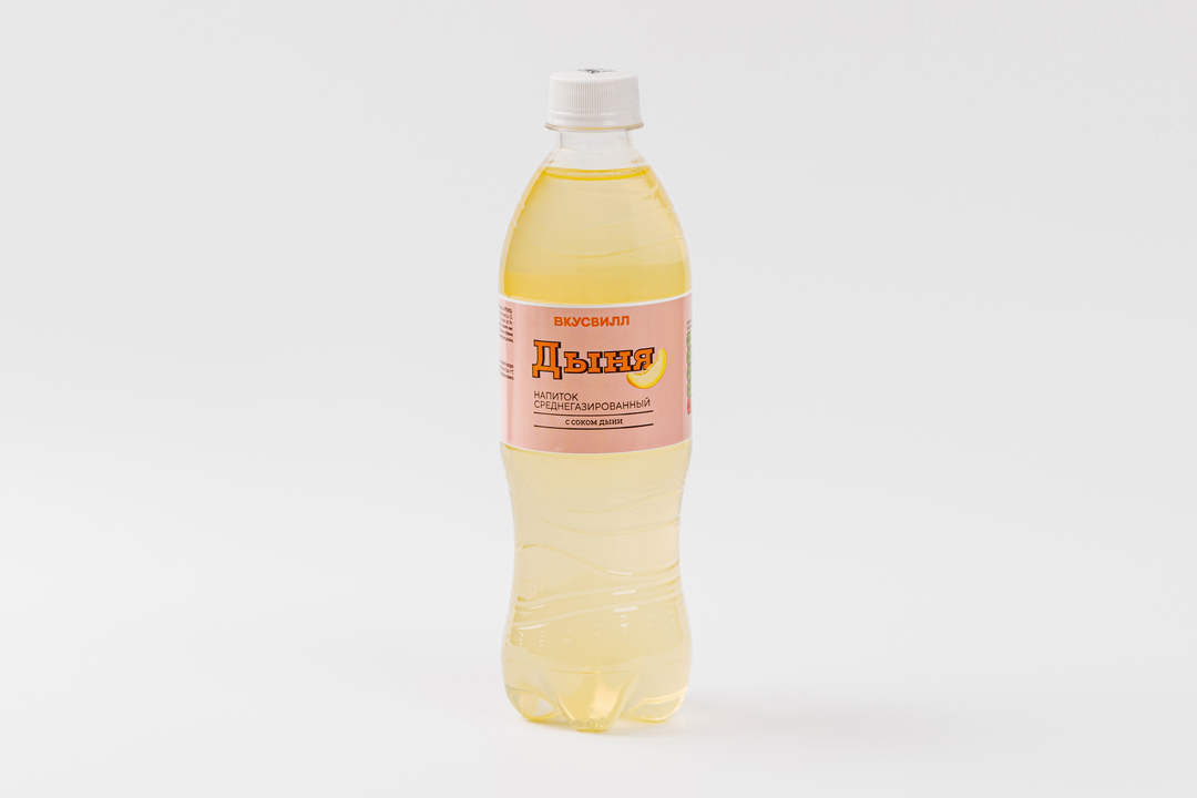 

Напиток ВкусВилл дыня среднегазированный 500 мл