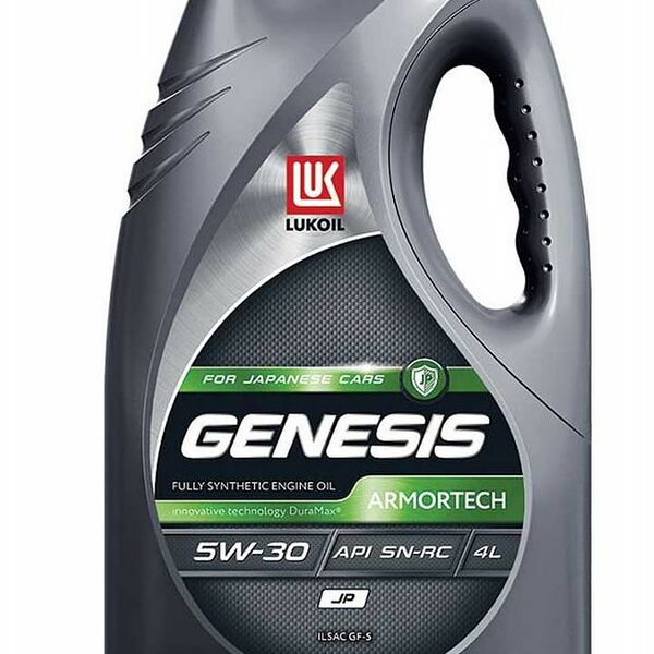 Масло моторное Genesis Armortech (Дженезис Армотеч) JP 5W-30 синтетическое ТМ Лукойл 4 л