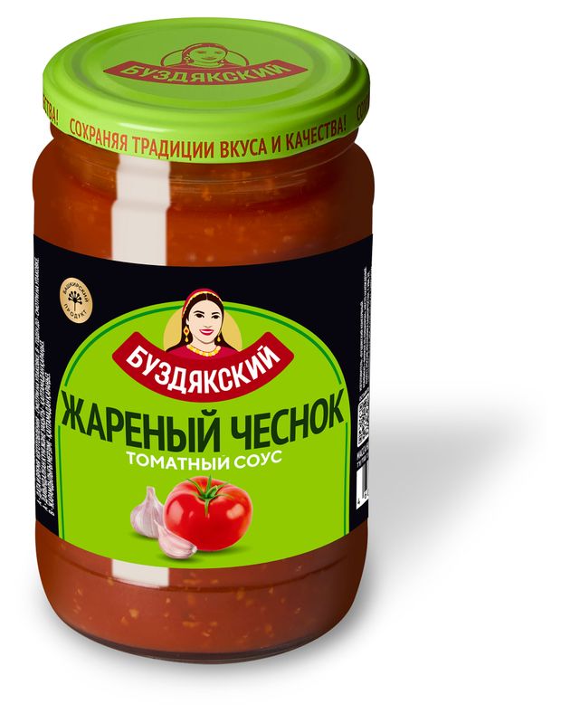 

Соус томатный Буздякский Жареный чеснок 350 г