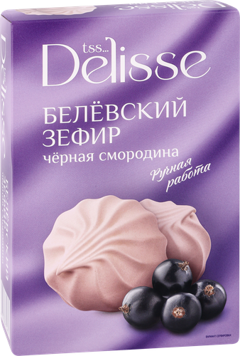 

Зефир Delisse Белевский старые традиции черная смородина 250 г