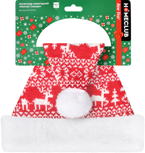 

Колпак Homeclub Сканди 28 х 38 см 1 шт. дизайн в ассортименте