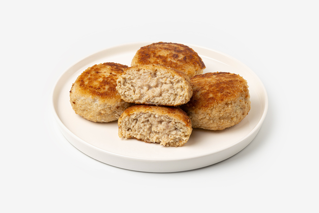 

Котлеты ВкусВилл из курицы в панировке сочные замороженные 400 г