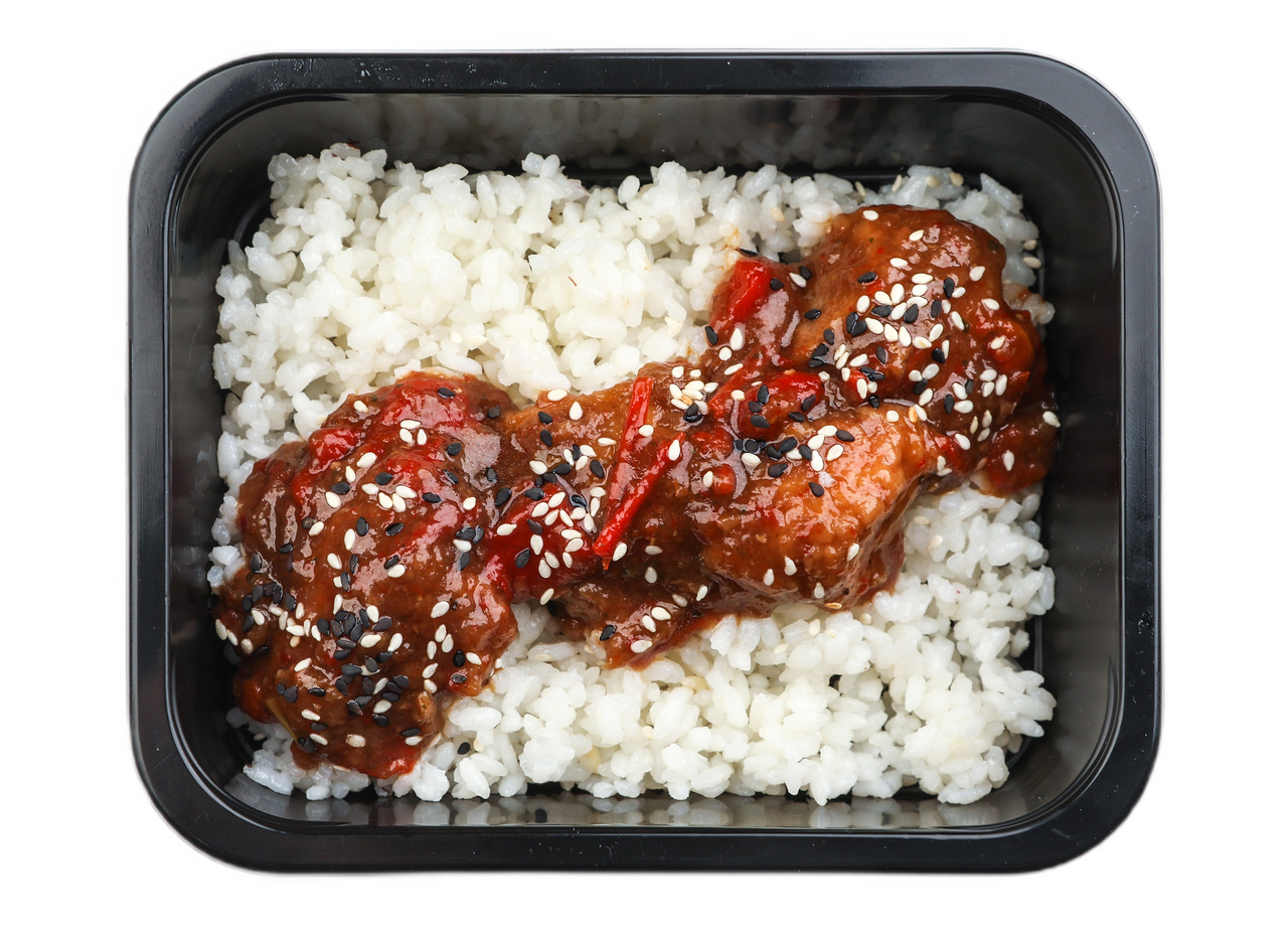 

Курица Фабрика здорового питания соус терияки с рисом 250 г