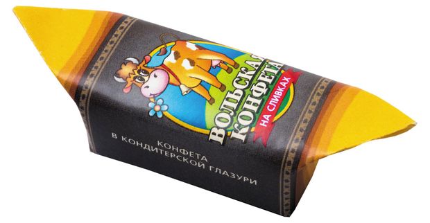 

Вольская конфета Волгир на сливках вес