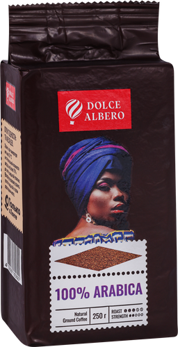 

Кофе молотый Dolce Albero Arabica 100% 250 г