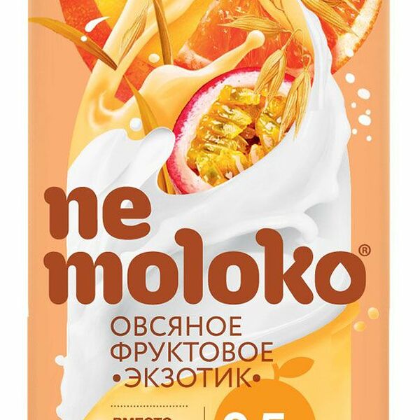 Напиток овсяный Nemoloko Экзотик 0,5% 200 мл