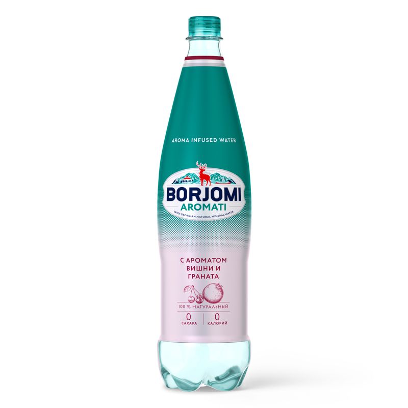 

Вода Borjomi Минеральная вишня-гранат 1 л