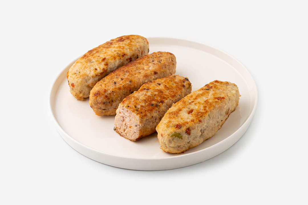 

Котлеты ВкусВилл из цыпленка-бройлера и индейки с оливками по-гречески, заморозка замороженные 400 г