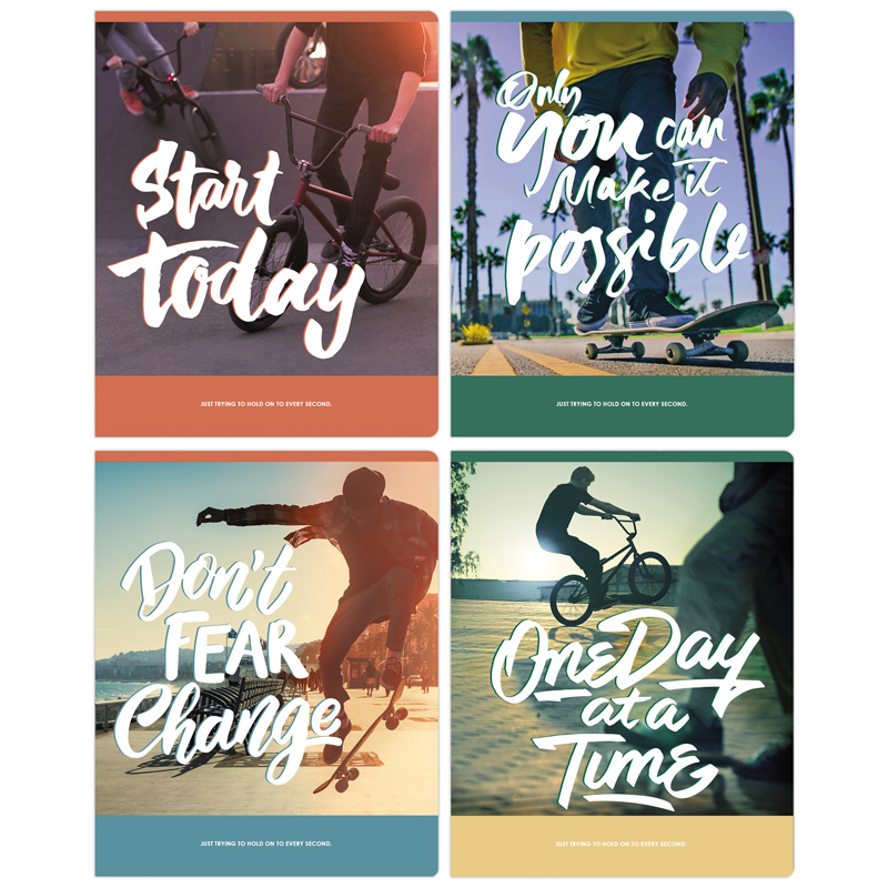 

Тетрадь BG Начни сегодня! А5 клетка 40 листов дизайн в ассортименте 1 шт.