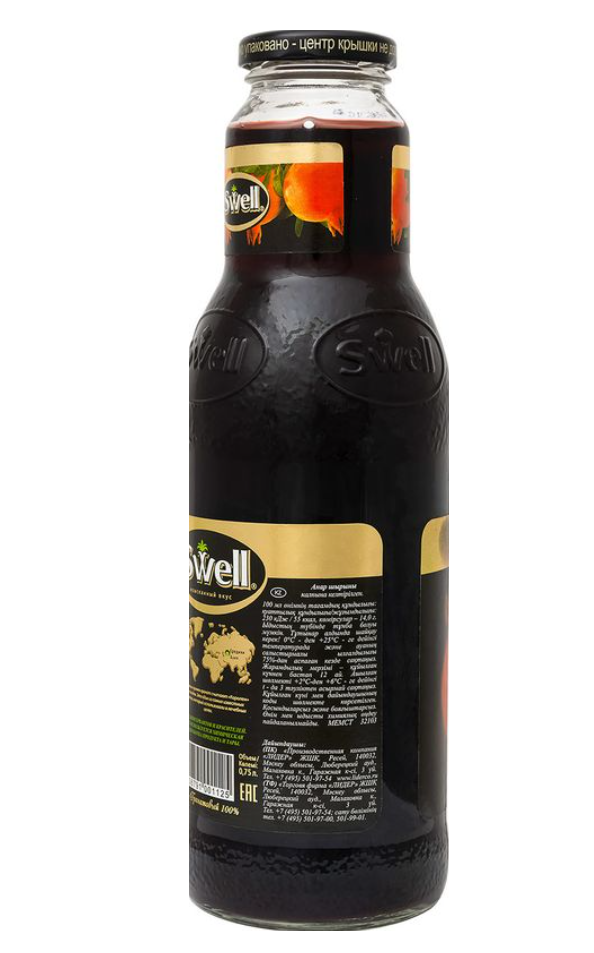 

Сок Swell гранат 750 мл