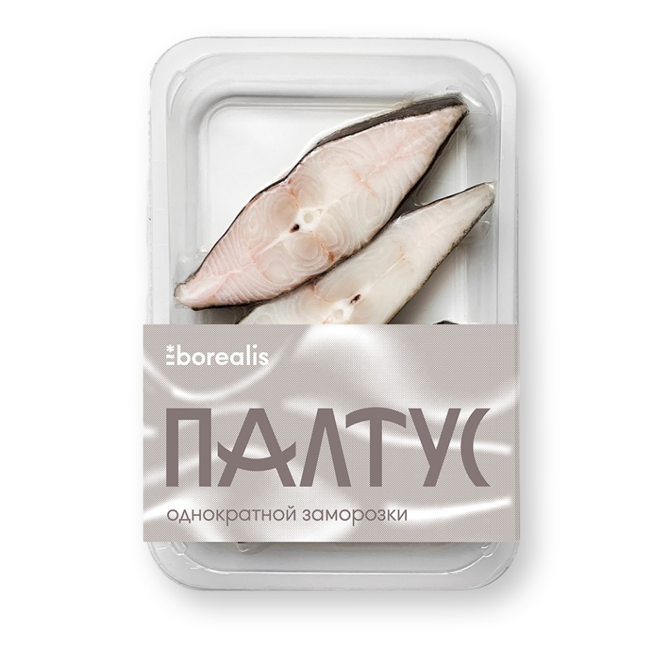 

Палтус Borealis синекорый свежемороженый стейк 400 г дизайн и цвет упаковки в ассортименте