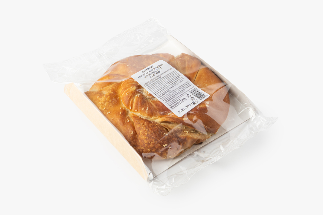 

Вертута ВкусВилл с картофелем и грибами постная 400 г