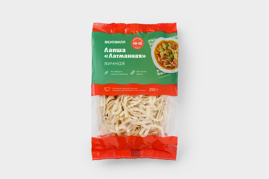 

Лапша яичная "Лагманная"